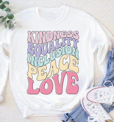 Kindness Equality Inclusion