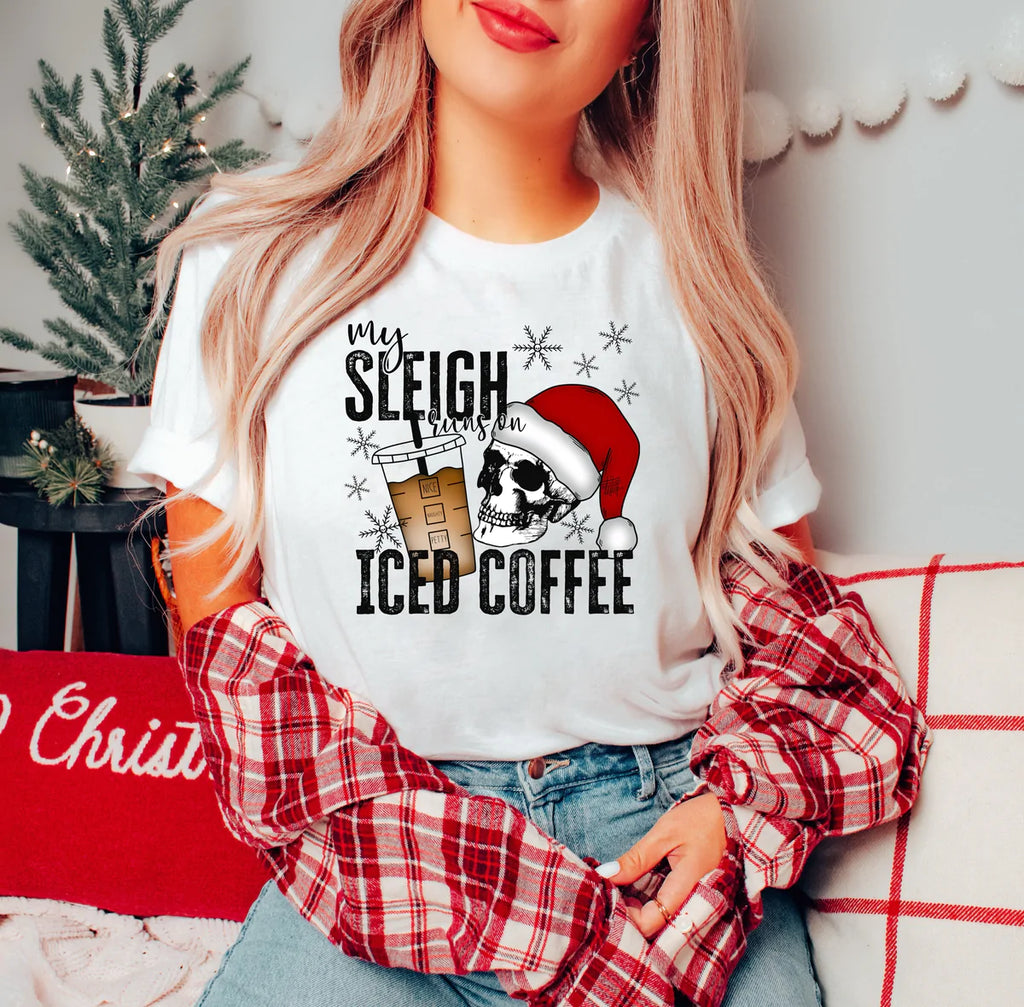 My Sleigh Runs On Iced Coffee