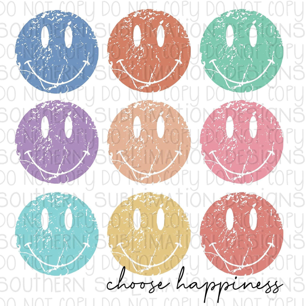 Choose Happiness Faces