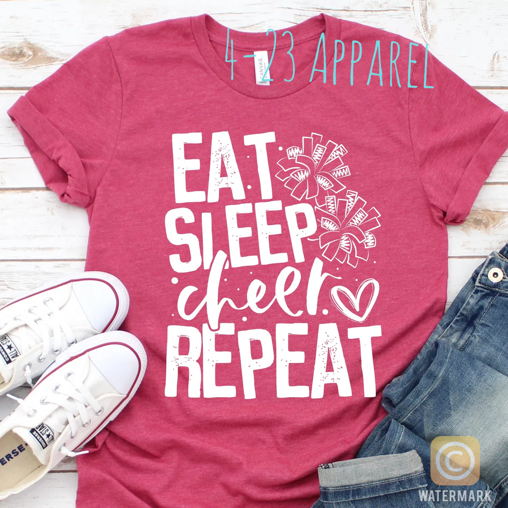 Eat Sleep Cheer Repeat