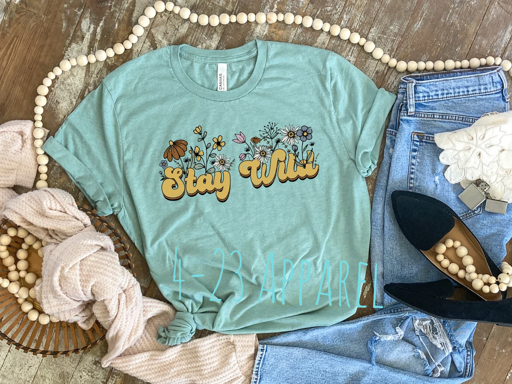 Stay Wild (full color flowers)