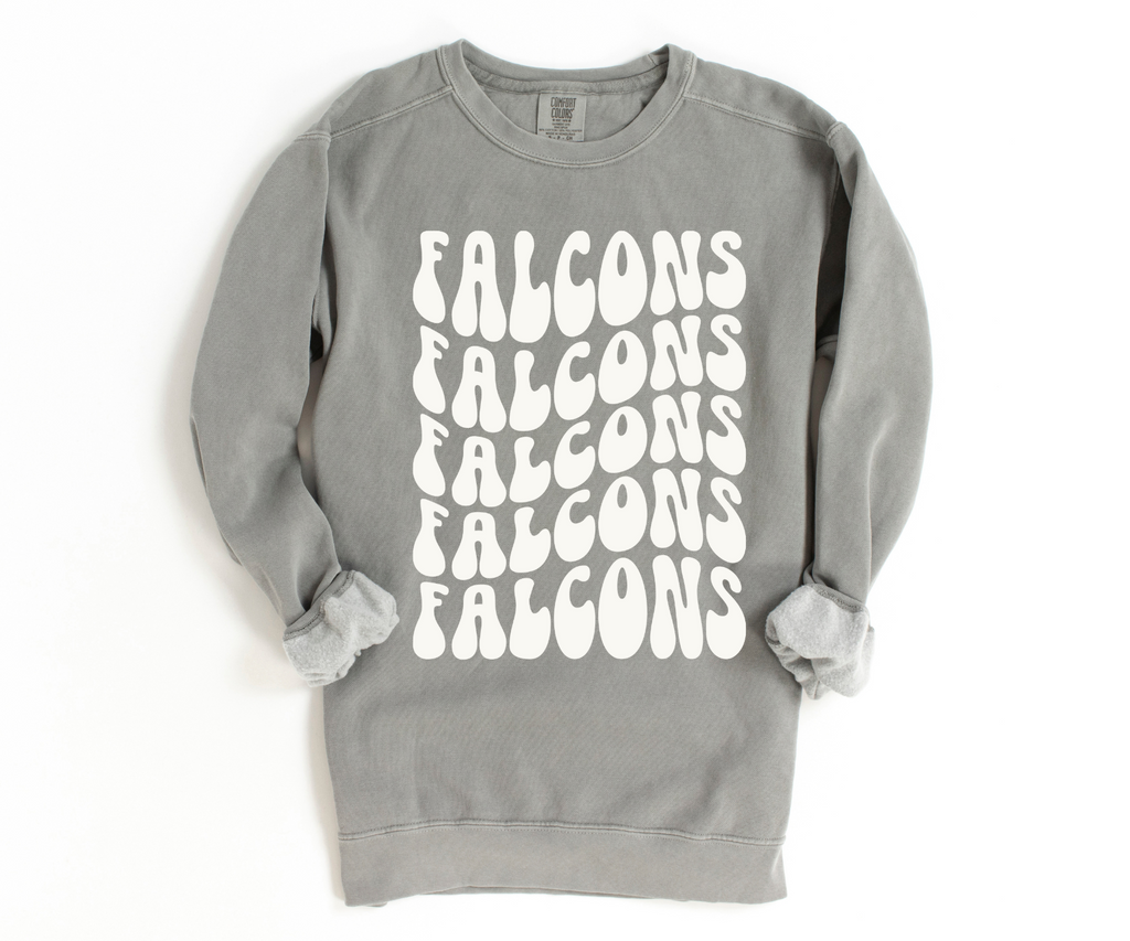 Falcons White Retro