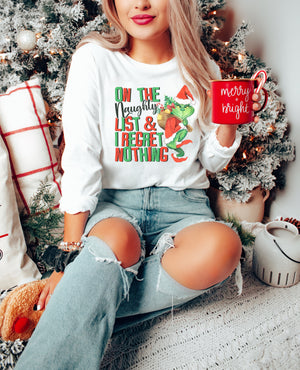 On the Naughty List I regret Nothing