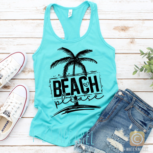 Beach Please Tank Top