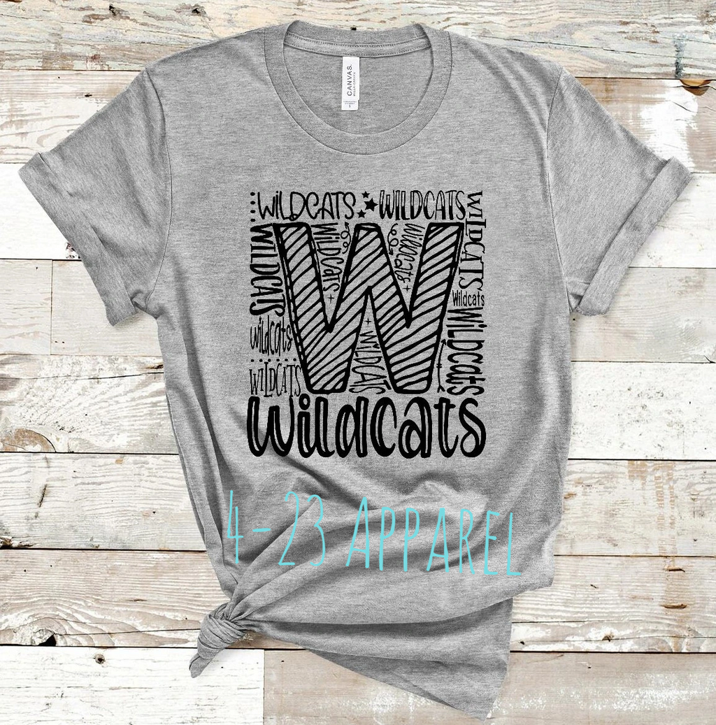 Wildcats Typography