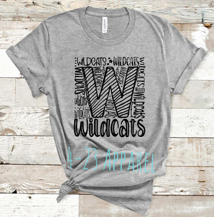 Wildcats Typography