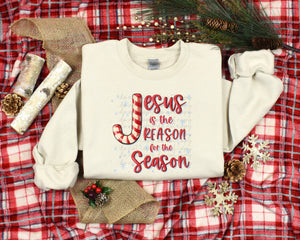 Jesus is the Reason Gildan Sweatshirt