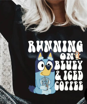 Running Iced Coffee & The Blue Dog