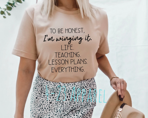 I’m Winging It (Teaching)