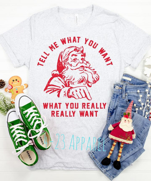 Tell Me What You Want (Red)