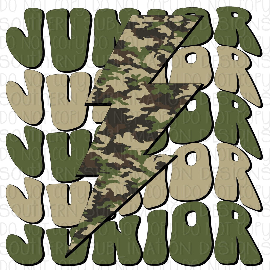 Junior Stacked Camo bolt