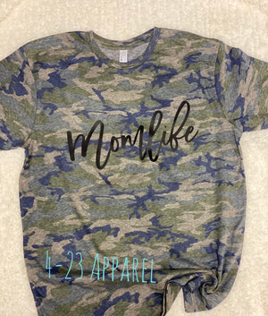 Momlife Camo Shirt