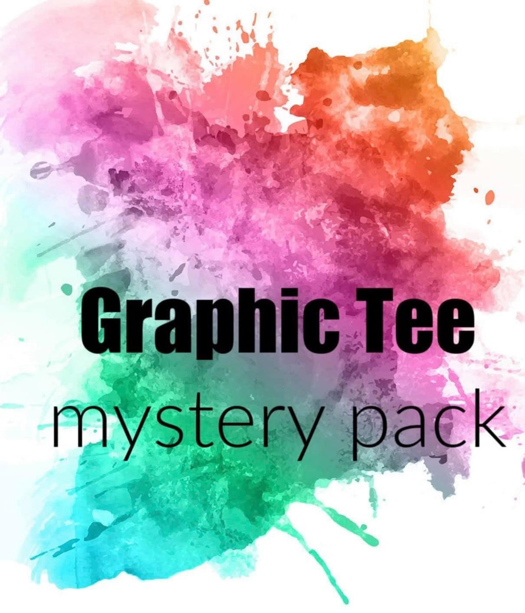 Graphic Tee Mystery Pack (3 shirts)