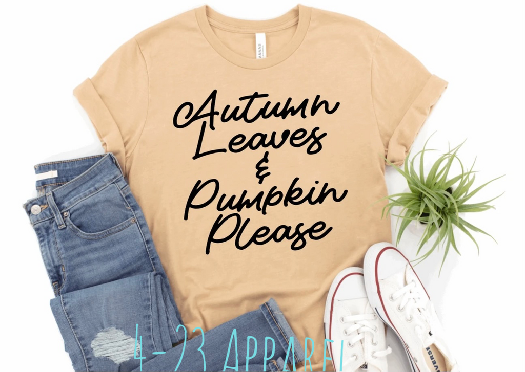 Autumn Leaves & Pumpkin Please