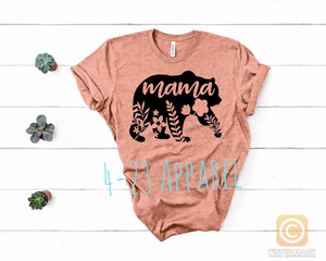 Mama Bear Floral