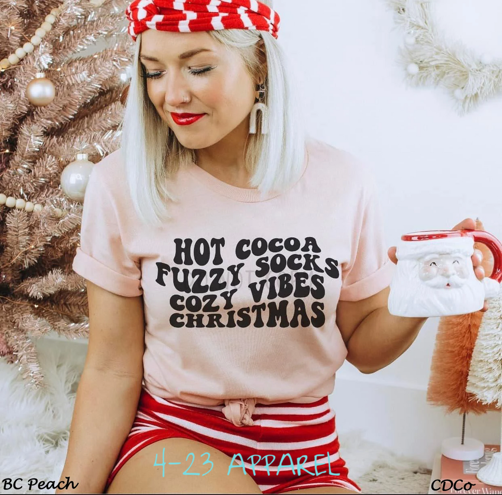 Hot Cocoa Fuzzy Socks