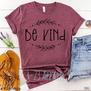 Be Kind (black design)