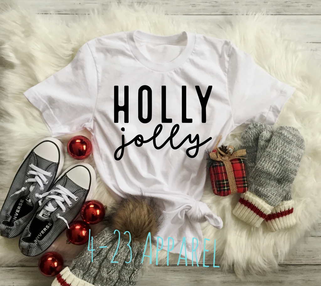 Holly Jolly (Black Design)