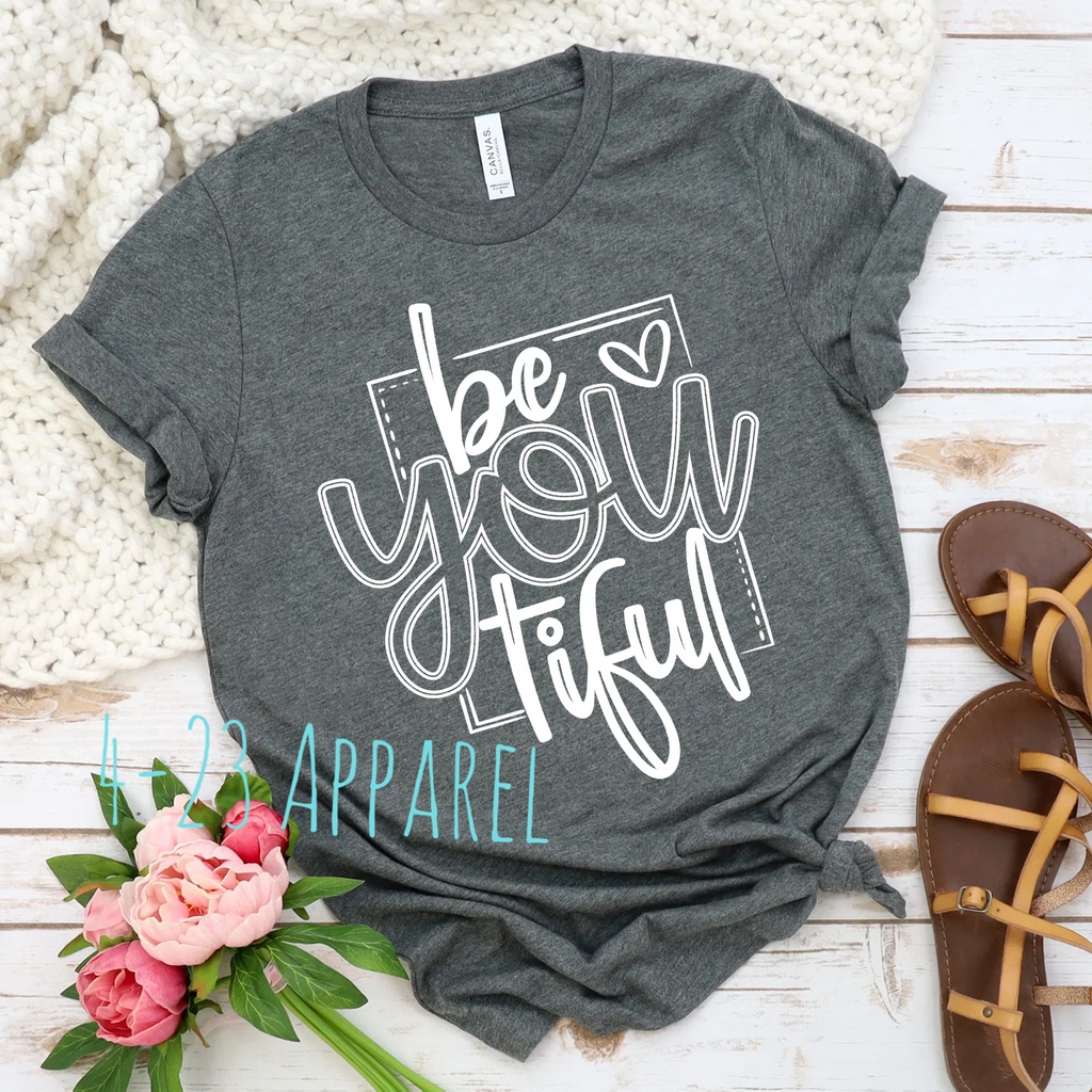 Be You Tiful (White Design)