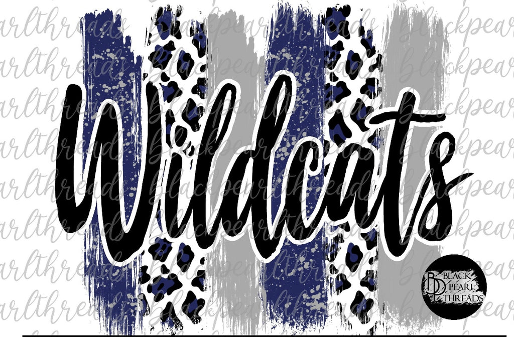 Wildcats Brushstrokes