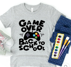 Game Over Back To School