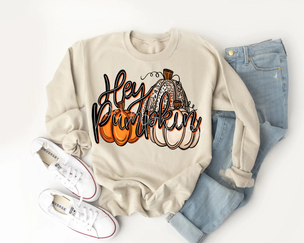 Hey Pumpkin (full color) Gildan Sweatshirt