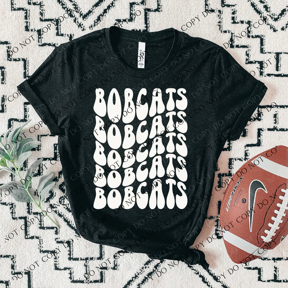 Bobcats White Retro Wave