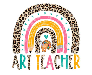 Art Teacher Rainbow