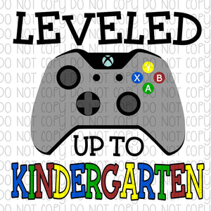 Leveled Up To Kindergarten